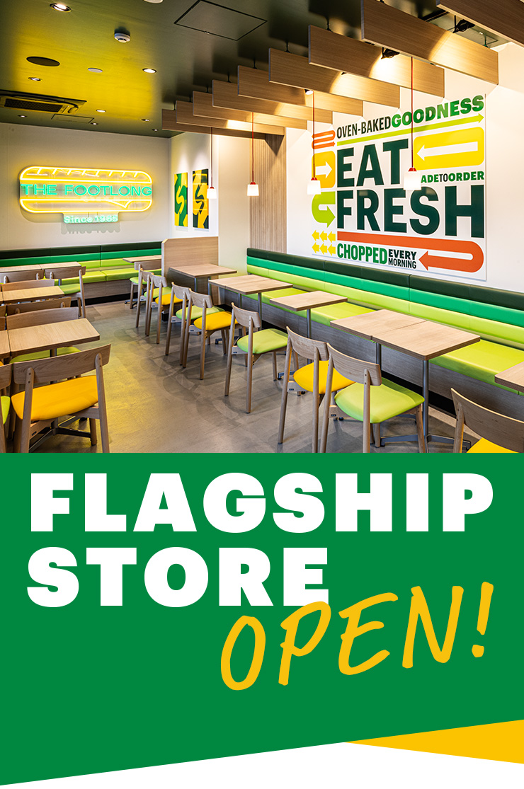 FLAGSHIPSTORE OPEN!