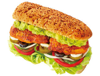 アボカド＆タンドリーチキン-ホットペッパー入り-